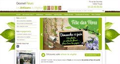 Desktop Screenshot of gionnet-fleurs.fr