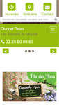 Mobile Screenshot of gionnet-fleurs.fr